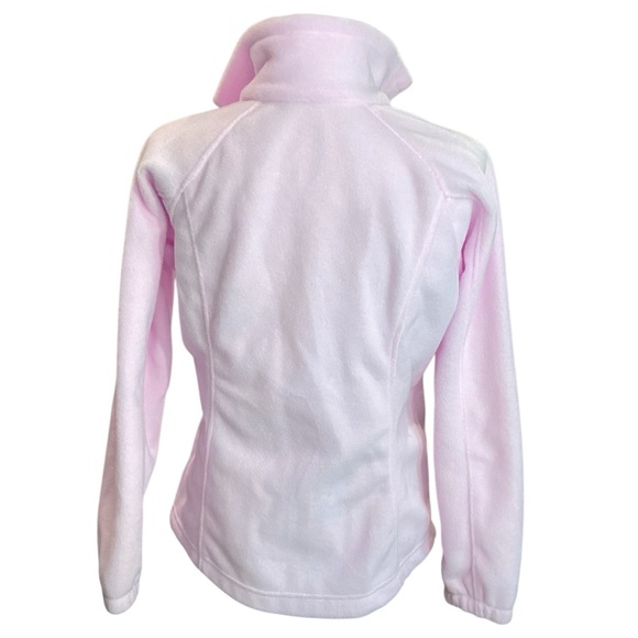 Columbia Limited Edition Susan Kommen Pink Ribbon‎ Soft Zip Fleece Jacket, Small - Picture 8 of 10